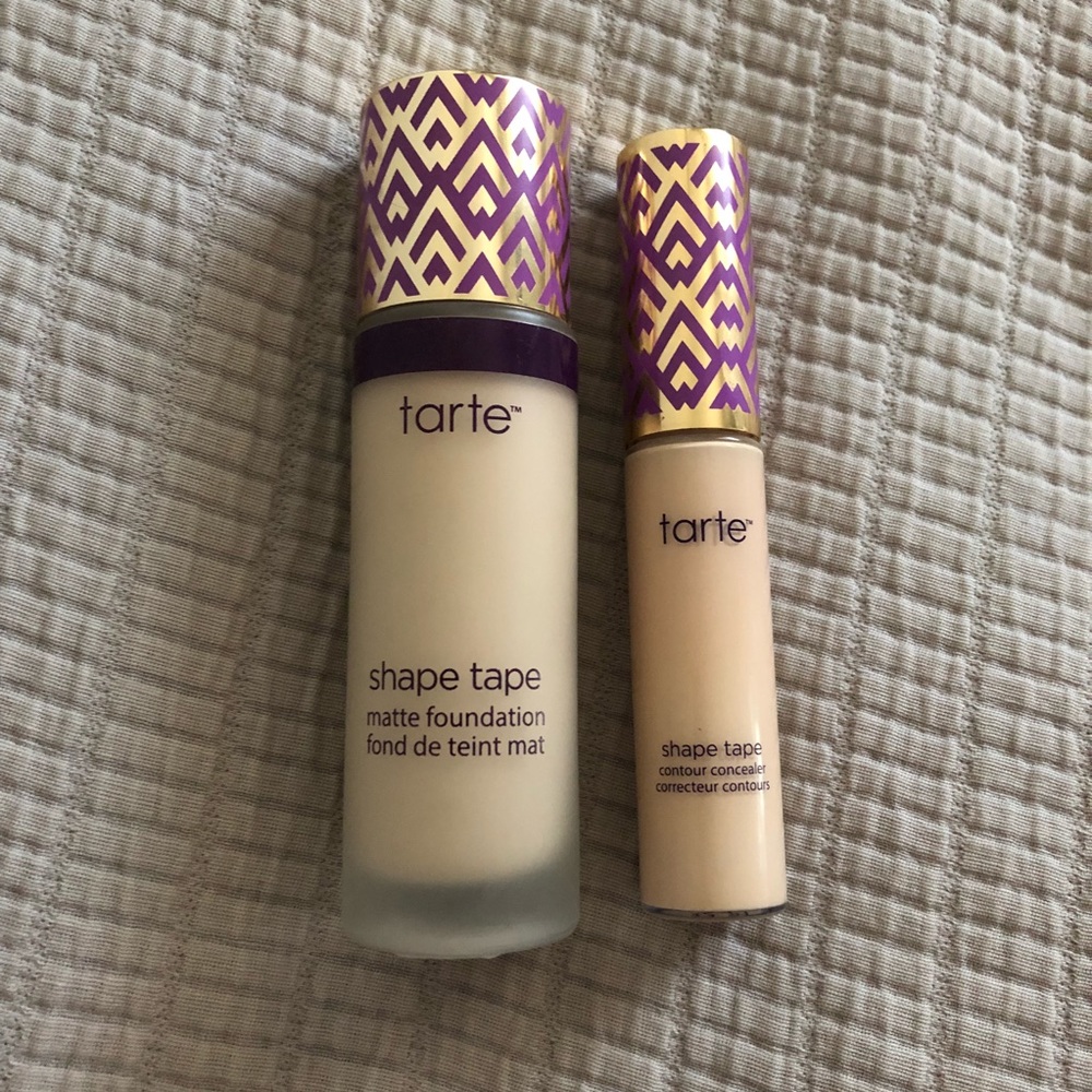 Tarte Tape Shape Foundation and Concealer